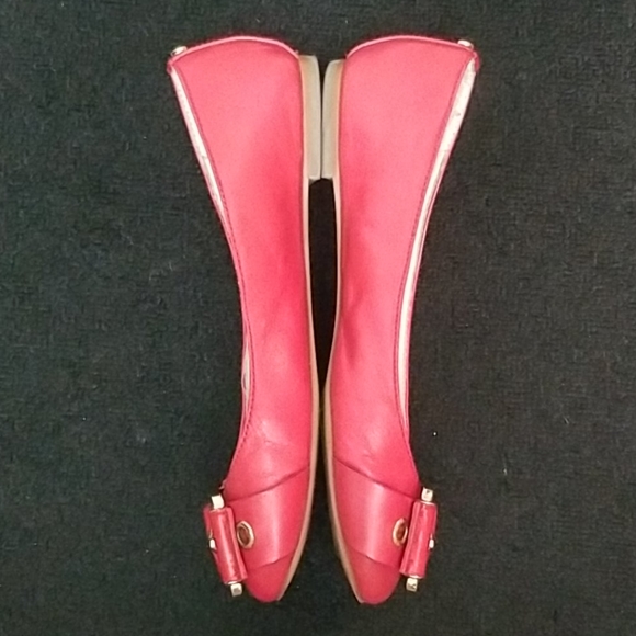 MICHAEL KORS leather ballet flats MK - Picture 7 of 8